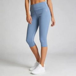 Damskie legginsy Softee Impulse. Niebieskie legginsy damskie Softee, l, bez wzorów, z elastanu. Za 135.00 zł.