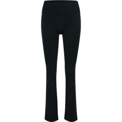 Damskie legginsy Hummel Hiit Seamless Flare. Czarne legginsy damskie Hummel, bez wzorów. Za 273.00 zł.