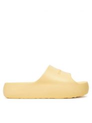 Tommy Jeans Klapki Tjw Chunky Pool Slide Ess EN0EN02879 Żółty. Żółte klapki damskie Tommy Jeans, bez wzorów, z jeansu, bez obcasa, bez zapięcia. Za 159.99 zł.