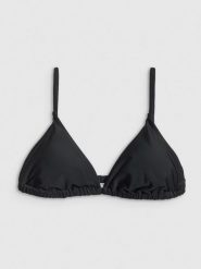 4F Góra od bikini damska - czarna M. Czarne bikini 4F, bez wzorów, z dzianiny. Za 59.99 zł.