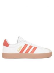 Adidas Sneakersy VL COURT 3.0 JP5346 Biały. Białe obuwie sportowe damskie Adidas, ze skóry, bez zapięcia. Za 299.99 zł.