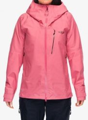Kurtka GORE TEX damska Rab Latok Alpine GTX Jacket. Czerwone kurtki damskie RAB, xs, bez wzorów, z gore-texu, bez kaptura. Za 2,485.99 zł.