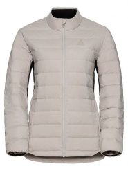 Odlo Kurtka puchowa "Ascent N-Thermic" w kolorze beżowym rozmiar: M. Brązowe kurtki sportowe damskie ODLO, m, bez wzorów, z puchu, bez kaptura. Za 419.24 zł.