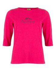 Roadsign Koszulka w kolorze różowym rozmiar: M. Różowe bluzki damskie Roadsign, m, bez wzorów, z bawełny, bez kołnierzyka, bez ramiączek. Za 34.99 zł.