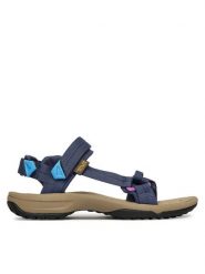 Teva Sandały Terra Fi Lite 1001474 Granatowy. Niebieskie sandały damskie Teva, bez wzorów, z materiału, bez obcasa, bez zapięcia. Za 419.99 zł.