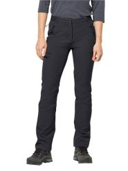 Jack Wolfskin Spodnie funkcyjne "Geigelstein" - Slim fit - w kolorze czarnym rozmiar: 40. Czarne spodnie dresowe damskie Jack Wolfskin, bez wzorów, outdoorowe. Za 215.21 zł.