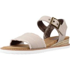 Sandały SKECHERS DESERT KISS ADOBE PRINCESS Jasnobrązowy. Brązowe sandały damskie Skechers, bez wzorów, z tkaniny, bez obcasa, bez zapięcia. Za 185.99 zł.