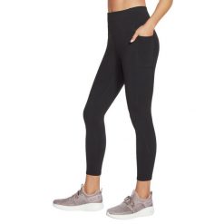 Spodnie treningowe damskie Skechers GO Walk High. Fioletowe obuwie sportowe damskie Skechers, z nylonu, bez zapięcia, na fitness i siłownię. Za 179.99 zł.