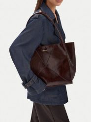 MEXX Torebka CEO-MEXX-L-002-10 Brązowy. Brązowe shopper bag Mexx, bez wzorów, ze skóry, bez dodatków. Za 229.99 zł.