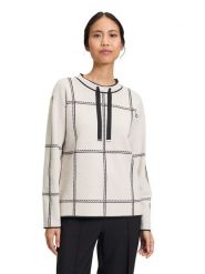 Betty Barclay Sweter w kolorze kremowym rozmiar: 44. Brązowe swetry klasyczne damskie Betty Barclay, ze splotem, bez kołnierzyka. Za 130.99 zł.