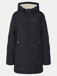 Roxy Płaszcz zimowy Better Weather ERJJK03634 Czarny Regular Fit. Czarne kurtki damskie Roxy, na zimę, xl, bez wzorów, z syntetyku, bez kaptura. Za 539.99 zł.