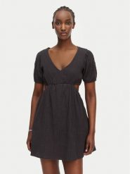 Billabong Sukienka letnia Isn't She Sweet 24B131527 Czarny Regular Fit. Czarne sukienki damskie Billabong, bez wzorów, z bawełny, bez ramiączek. Za 319.99 zł.