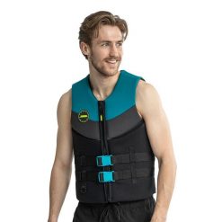 Kamizelka ratunkowa z neoprenu Jobe Sports. Niebieskie kamizelki damskie JOBE, l, bez wzorów, z neoprenu, bez kaptura. Za 560.00 zł.