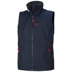 Damska kurtka bez rękawów Helly Hansen Crew 2.0. Niebieskie kurtki damskie Helly Hansen, s, bez wzorów, z polaru, bez kaptura. Za 574.25 zł.