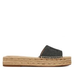 Espadryle LAUREN RALPH LAUREN. Brązowe espadryle damskie Lauren Ralph Lauren, bez wzorów, bez obcasa. Za 369.99 zł.