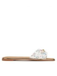 Aldo Klapki Alamassi 14193540 Biały. Białe klapki damskie ALDO, bez wzorów, ze skóry, bez obcasa, bez zapięcia. Za 229.99 zł.