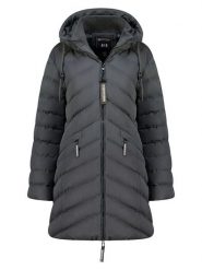 ANAPURNA Parka "Clarisana" w kolorze antracytowym rozmiar: L. Czarne parki damskie ANAPURNA, l, bez kaptura. Za 459.04 zł.