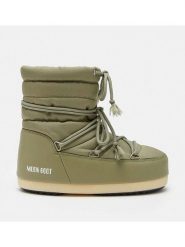Moon Boot Botki zimowe "Evx" w kolorze khaki rozmiar: 31/32. Brązowe botki damskie Moon Boot, na zimę, z materiału, bez obcasa, bez zapięcia. Za 311.85 zł.