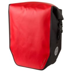 Torba rowerowa pojedyncza Shelter Large, wodoodporna, czerwona, na laptopa. Czerwone torby na laptopa AGU, bez wzorów, z materiału. Za 354.00 zł.