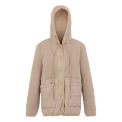 Damska kurtka z kapturem Regatta Mikayla. Brązowe kurtki damskie Regatta, bez wzorów, z polaru, z kapturem. W wyprzedaży za 303.05 zł.