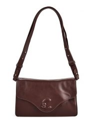 Coccinelle Torebka VJG Coccinelle C-Me Softy SMO E1 VJF 12 02 01 Bordowy. Czerwone listonoszki damskie Coccinelle, bez wzorów, ze skóry, bez dodatków. Za 1,499.00 zł.