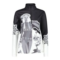 Damska bluza dresowa CMP. Białe bluzy damskie CMP, na zimę, xs, bez wzorów, z dresówki, bez kaptura. Za 347.00 zł.