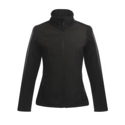 Kurtka Softshellowa Damska Wodoodporność Octagon II. Brązowe kurtki sportowe damskie Regatta, m, bez wzorów, z softshellu, bez kaptura. Za 153.99 zł.