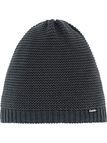 Eisbär Czapka "Corson" w kolorze antracytowym rozmiar: onesize. Czarne czapki damskie Eisbär, z aplikacjami, z wełny. Za 118.01 zł.