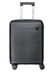 Geographical Norway Walizka "Solvable" w kolorze czarnym - 34 x 53 x 21 cm rozmiar: onesize. Czarne walizki Geographical Norway, bez wzorów, z materiału. Za 130.99 zł.