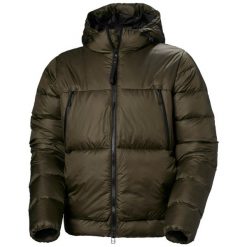 Kurtka z kapturem Helly Hansen W22 Arc. Brązowe kurtki damskie Helly Hansen, na zimę, bez wzorów, z puchu, z kapturem. W wyprzedaży za 1,878.50 zł.