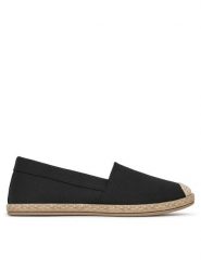 JENNY Espadryle WSK1609-20 Czarny. Czarne espadryle damskie Jenny, bez wzorów, z materiału, bez obcasa. Za 48.99 zł.