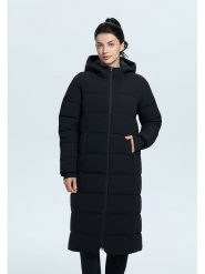 Icepeak Płaszcz pikowany "Brilon" w kolorze czarnym rozmiar: 48. Czarne płaszcze damskie Icepeak, bez wzorów, bez kaptura. Za 513.99 zł.