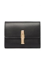 Furla Portfel Iride S WP00564 ARE000 CN O6000 Czarny. Czarne portfele damskie Furla, bez wzorów, ze skóry. Za 659.99 zł.