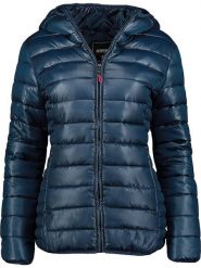 ANAPURNA Kurtka pikowana "Ada" w kolorze granatowym rozmiar: M. Niebieskie kurtki damskie ANAPURNA, m, bez wzorów, bez kaptura. Za 100.52 zł.