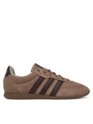 Adidas Sneakersy Barreda Lo Shoes KJ4729 Brązowy. Brązowe obuwie sportowe damskie Adidas, ze skóry, bez zapięcia, Adidas Advantage. Za 299.99 zł.
