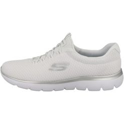 Obuwie Sportowe Damskie Skechers Summits Biały. Białe obuwie sportowe casual damskie Skechers, z materiału, trekkingowe. Za 495.00 zł.