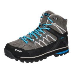 Buty trekkingowe damskie CMP Moon Mid WP. Niebieskie obuwie trekkingowe damskie CMP, bez zapięcia. Za 479.00 zł.