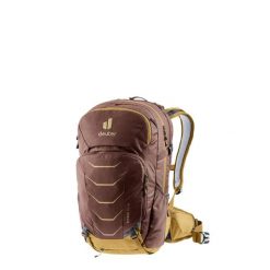 Plecak na rower damski Deuter Attack 18 SL - raisin/almond. Czerwone plecaki Deuter, bez wzorów. Za 917.99 zł.