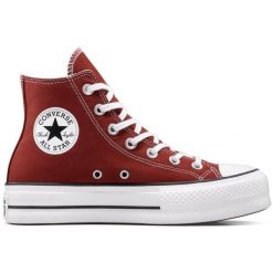 Buty sportowe Converse Chuck Taylor As Lift. Czerwone obuwie sportowe treningowe Converse, na fitness i siłownię. Za 590.00 zł.
