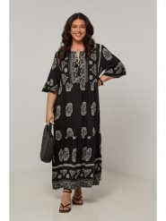 Curvy Lady Sukienka w kolorze czarnym rozmiar: 44/46. Czarne sukienki damskie Curvy Lady, bez wzorów, klasyczne, bez ramiączek. Za 118.84 zł.