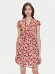 Morgan Sukienka letnia 241-RINA Pomarańczowy Regular Fit. Brązowe sukienki damskie Morgan, bez wzorów, z syntetyku, bez ramiączek. Za 249.99 zł.