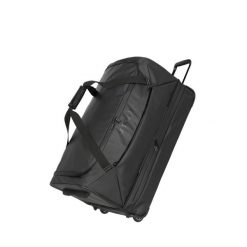 Torba podróżna travelite Basics Exp. Czarne torby podróżne Travelite, bez wzorów, z meshu. Za 567.70 zł.