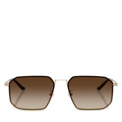 Okulary przeciwsłoneczne Emporio Armani. Brązowe okulary przeciwsłoneczne damskie Emporio Armani. Za 549.99 zł.
