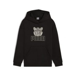 Puma Bluza Ess+ Tropicat Fl 68182701. Czarne bluzy damskie Puma, m, bez wzorów, z bawełny, bez kaptura. Za 214.95 zł.