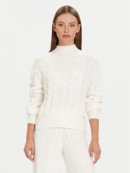 Guess Golf W5BR30 Z1192 Écru Relaxed Fit. Golfy damskie Guess, m, z aplikacjami, z syntetyku, bez ramiączek. Za 332.50 zł.