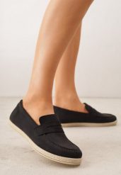 Czarne Mokasyny Ozdobione Plecionką Fennata. Czarne mokasyny damskie Born2be, bez obcasa. Za 69.99 zł.