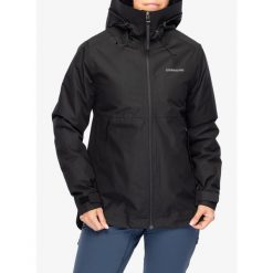 Kurtka ocieplana damska Didriksons Jennie Jacket 2. Czarne kurtki damskie Didriksons, bez wzorów, bez kaptura. Za 797.99 zł.