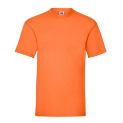Koszulka Unisex Dla Dorosłych Valueweight. Brązowe bluzki damskie Fruit of the Loom, xl, bez wzorów, sportowe, bez kołnierzyka, bez ramiączek. Za 35.99 zł.