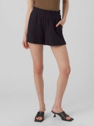 Vero Moda Szorty w kolorze czarnym rozmiar: S. Czarne szorty damskie Vero Moda, bez wzorów, z bawełny. Za 74.81 zł.