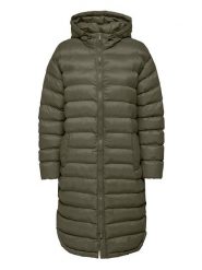 ONLY Płaszcz pikowany w kolorze khaki rozmiar: XL. Brązowe płaszcze damskie Only, xl, bez wzorów, bez kaptura. Za 219.60 zł.